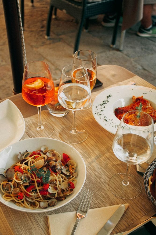 Italian restaurant ambiance